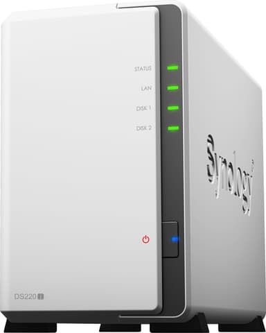 Synology DiskStation DS220j  2-Bay personligt NAS-system