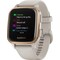 Garmin Venu Sq Music Edition smartwatch (rose light sand)