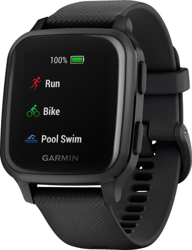 Garmin Venu Sq Music Edition smartwatch (svart)