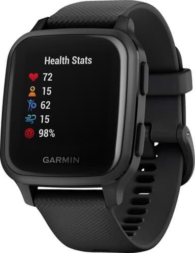 Garmin Venu Sq Music Edition smartwatch (svart)