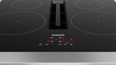 Siemens iQ300 spishäll med integrerad fläkt EH611BE15E svart)