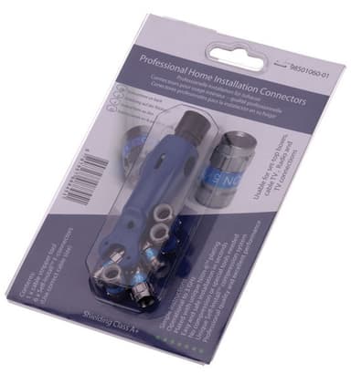 Triax DIY Kit för antenn - F-pluggar Koka 6/80/500