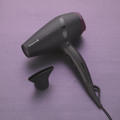 Remington Supercare Pro hårfön AC7100 (svart/lila)