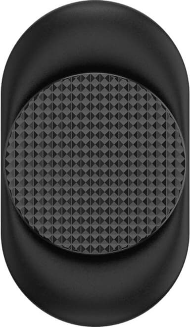 Popsockets PopGrip Pocketable mobilhållare (knurled black)
