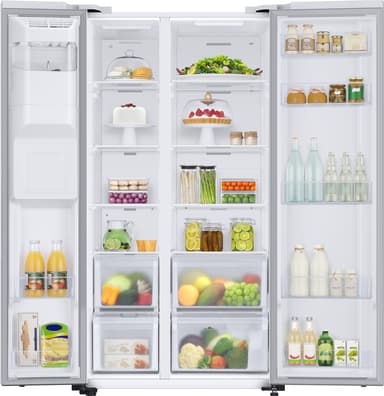 Samsung kylskåp/frys side-by-side RS67A8810WW (vit)