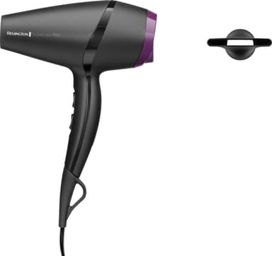 Remington Supercare Pro hårfön AC7100 (svart/lila)