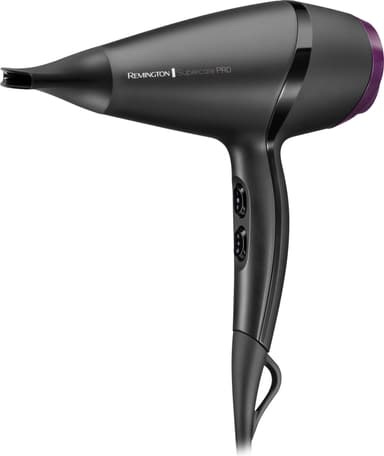 Remington Supercare Pro hårfön AC7100 (svart/lila)