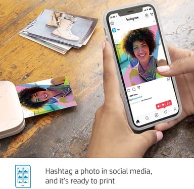 HP Sprocket Select Eclipse smartphoneskrivare (grå)
