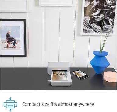 HP Sprocket Studio smartphoneskrivare (vit)