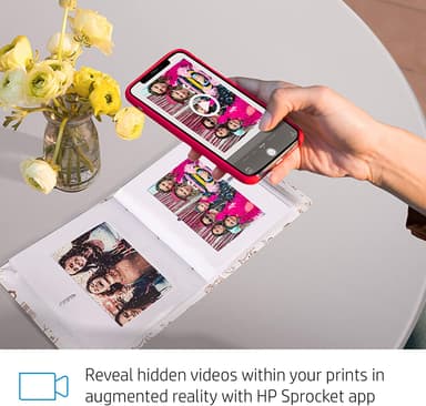HP Sprocket Studio smartphoneskrivare (vit)