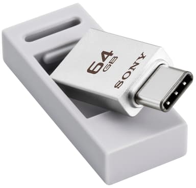 Sony Slim USB-minne USB-C/USB-A 64 GB Sony Slim USB-minne USB-C/USB-A 64 GB