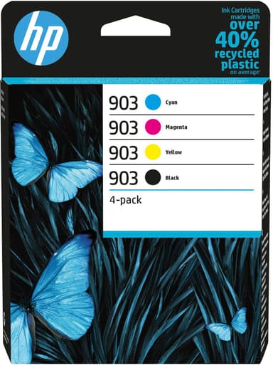 HP 903 Combo Pack bläckpatroner (CMYK)