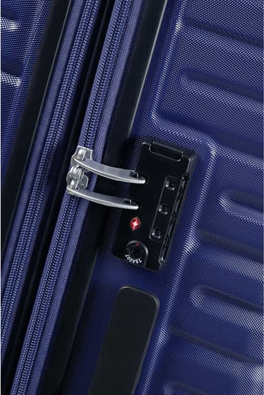 American Tourister Aeroracer Spinner kabinväska 79/29 cm (blå)