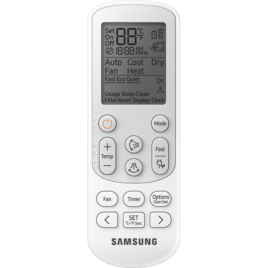 Samsung Nordic Home Premium 35 värmepump AR12TXFYBWKNEE