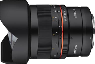 Samyang MF 14mm f/2.8 vidvinkelobjektiv för Canon RF