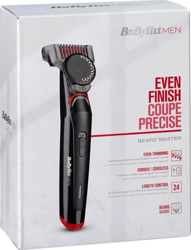 BaBylissMEN Carbon Beard Master skäggtrimmer