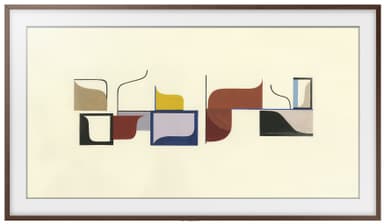 Samsung The Frame 65" ram (2018, mörk valnöt)