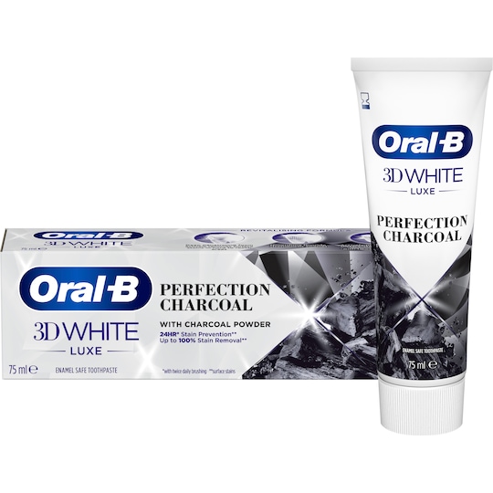 Oral-B 3DWhite Luxe Charcoal tandkräm 842875