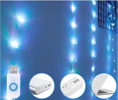 INF Smart RGB ljusslinga med app 10 meter 100 LED