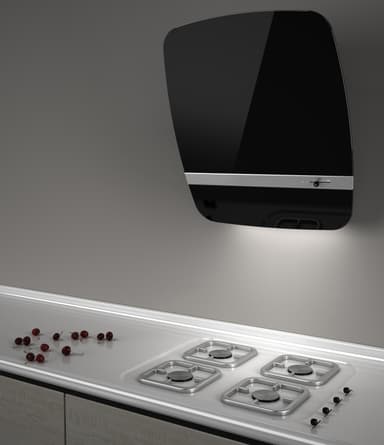 Witt Vision 55 köksfläkt (svart)