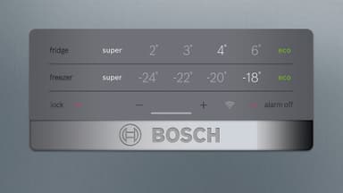Bosch Kombinerad kyl/frys KGN367IDP (inox-easyclean)