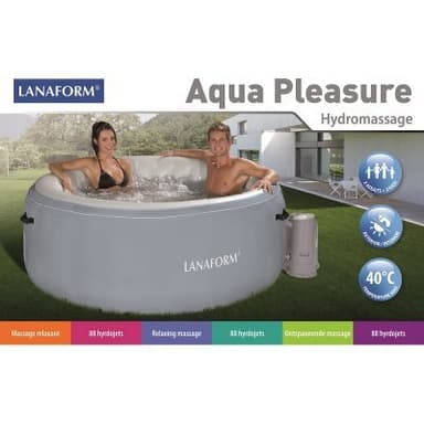 Uppblåsbar bubbelpool aqua pleasure lanaform