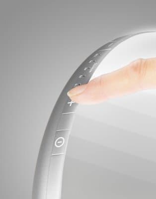 Ljusterapilampa lumino led silver lanaform