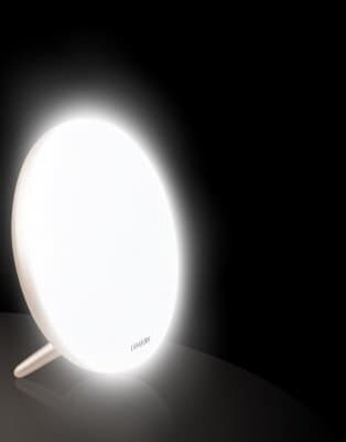 Ljusterapilampa lumino led champagne lanaform