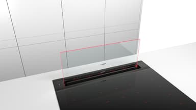 Bosch Serie 8 Bänkfläkt DDW88MM66 (klarglas 80cm)