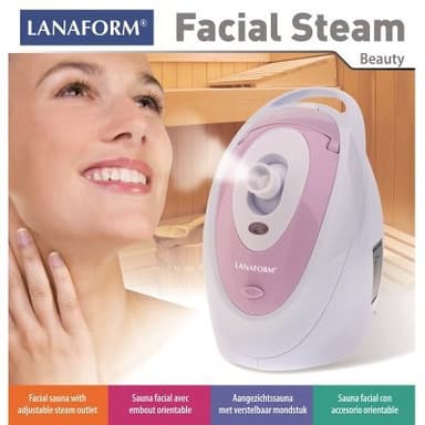Ansiktsbastu facial steam lanaform