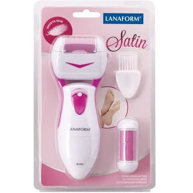 Elektrisk fotfil satin lanaform