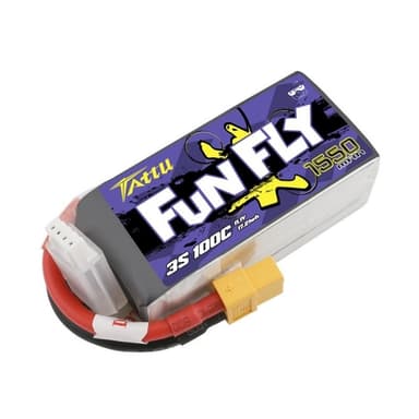 3s  1550mAh -100C - Gens Ace FunFly XT60