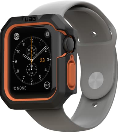 UAG Apple Watch 38-41mm Civilian fodral (svart/orange)