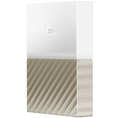 WD My Passport Ultra 2 TB extern hårddisk (vit/guld) WD My Passport Ultra 2 TB extern hårddisk (vit/guld)