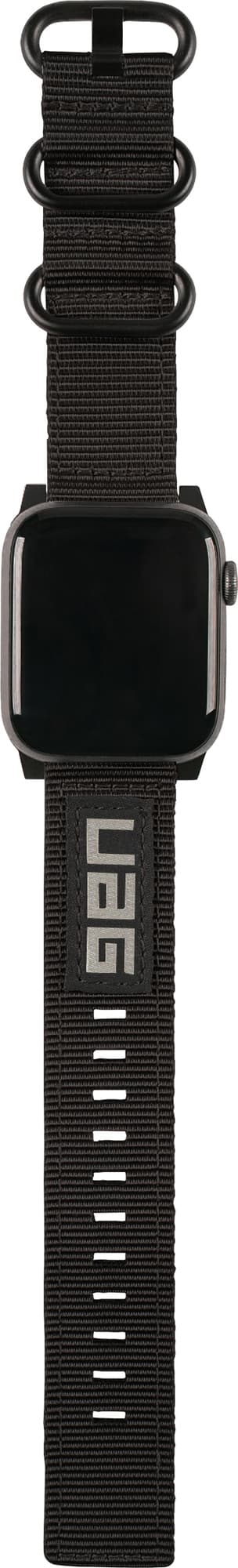 Apple Watch 42/44mm Armband Nato Svart