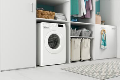 Indesit Mytime tvättmaskin MTWE81683WEU (vit)