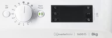Indesit Mytime tvättmaskin MTWE81683WEU (vit)