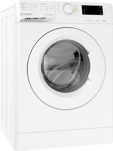 Indesit Mytime tvättmaskin MTWE81683WEU (vit)