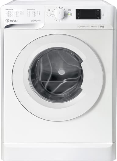 Indesit Mytime tvättmaskin MTWE81683WEU (vit)