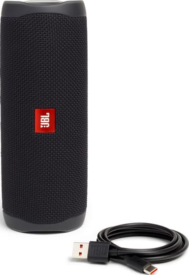 JBL Flip 5 bärbar trådlös högtalare (svart)