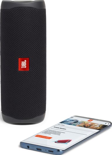 JBL Flip 5 bärbar trådlös högtalare (svart)