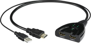 Hama HDMI-splitter 2x portar