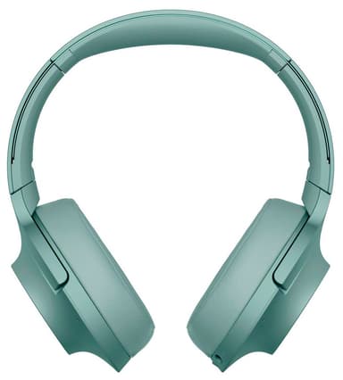 Sony h.ear trådlösa around-ear hörlurar WH-H900N (grön)