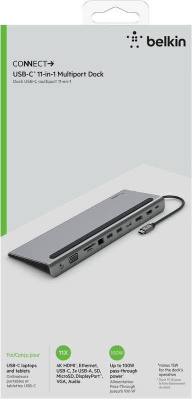 Belkin USB-C 11-i-1 multiport docka