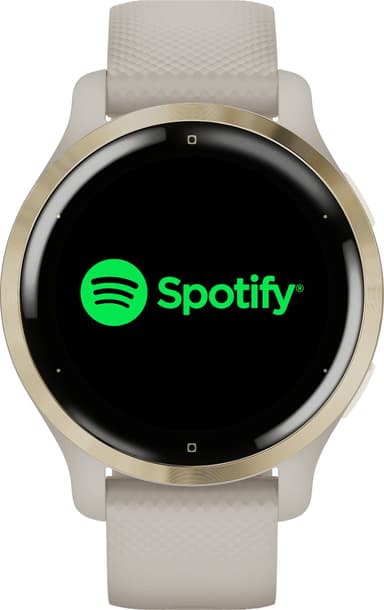 Garmin Venu 2S GPS smartwatch (light gold/light sand)