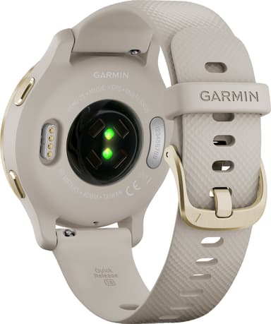 Garmin Venu 2S GPS smartwatch (light gold/light sand)