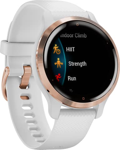 Garmin Venu 2S GPS smartwatch (rose gold/white)