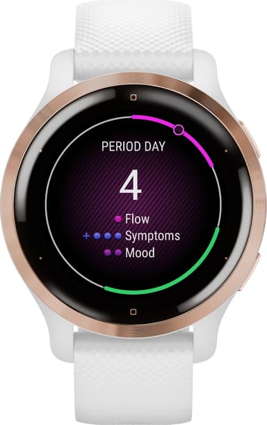 Garmin Venu 2S GPS smartwatch (rose gold/white)