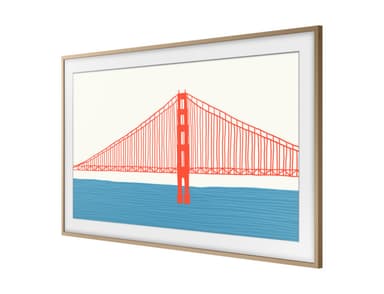 Samsung The Frame 50" ram (2021-2024, teak)