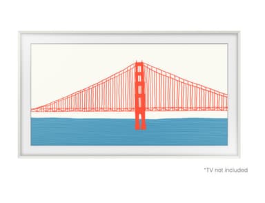 Samsung The Frame 65" fasad ram (2021-2024, vit)